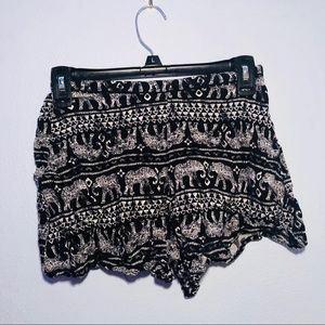 Mudd Elephant & Patterned Shorts